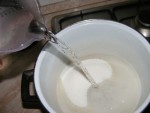 Cseresznyebefőtt - Önts másfél liter vizet a cukorra!