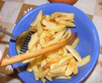 Sült krumpli - Forgasd meg a sült krumplit, hogy eloszoljon a só!
