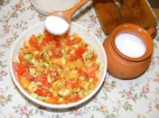 Tofus tortilla - Szórj rá egy csapott fakanál sót!
