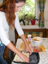 Tofus tortilla - Az ötödik tekercs is a tepsibe kerül