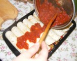 Tofus tortilla - Kapard rá a szószt a tortilla tekercsekre!