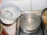 Tarhonya - Tedd oda főni a vizet!
