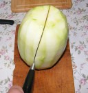 Tökfőzelék - Hosszában vágd ketté a tököt!