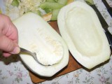 Tökfőzelék - A másik féáltökből is faragj csónakot!
