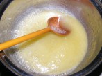 Pozsonyi patkó - Felforrt a cukros tej.
