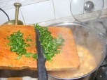 Karfiolleves - Kapard a megfőtt levesbe a petrezselyemzöldet!