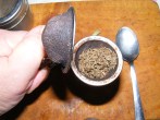 Sárgaborsó-főzelék - Töltsd a köménymagot teatojásba!