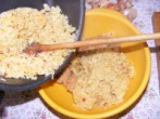 Töltött paprika hús nélkül - Kapard a rizset a fasírtmasszához!