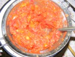 Töltött paprika hús nélkül - Passzírozd át a paradicsomot!