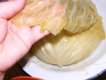 Töltött káposzta - Szedj le egy levelet a káposztafejről! (torzsa alul)