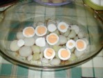Rakott krumpli - Tojásréteg
