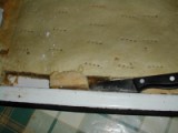 Almás pite - Vágd körbe a szélét!