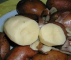 Sütőben sült krumpli - Le van vágva a hibás rész!