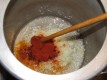 Gulyasleves - paprika hozzáadás