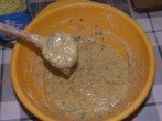 Töltelékes zöldségleves - A töltelék állaga legyen lágy