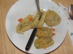 Töltelékes zöldségleves - Szeletelj fel egy-két töltelékdarabot!