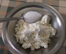 Túrógombóc - Cukrozás