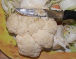 Rántott karfiol - Vágd ki a hibás részeket!