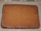 Zserbó - A tészta alja kerül felülre