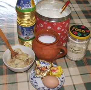 Rongyos lángos - Hozzávalók