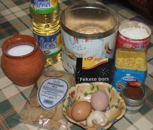 Rántott szójaszelet - Hozzávalók